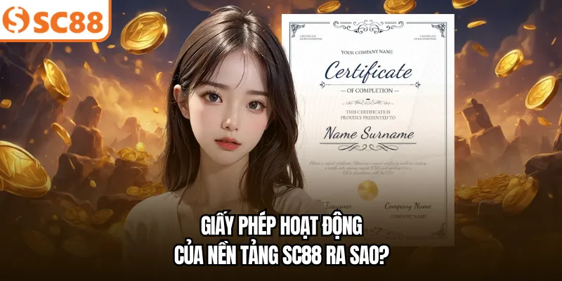 Giấy phép hoạt động của nền tảng SC88 ra sao?