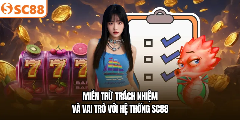 Miễn trừ trách nhiệm và vai trò với hệ thống SC88